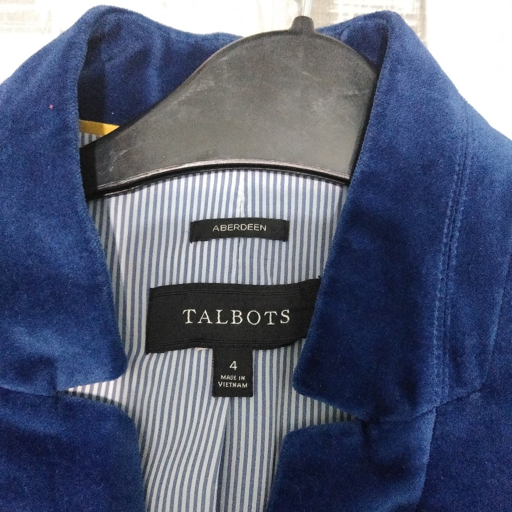 Talbots Women's Velvet Blazer - Picture 2 of 8